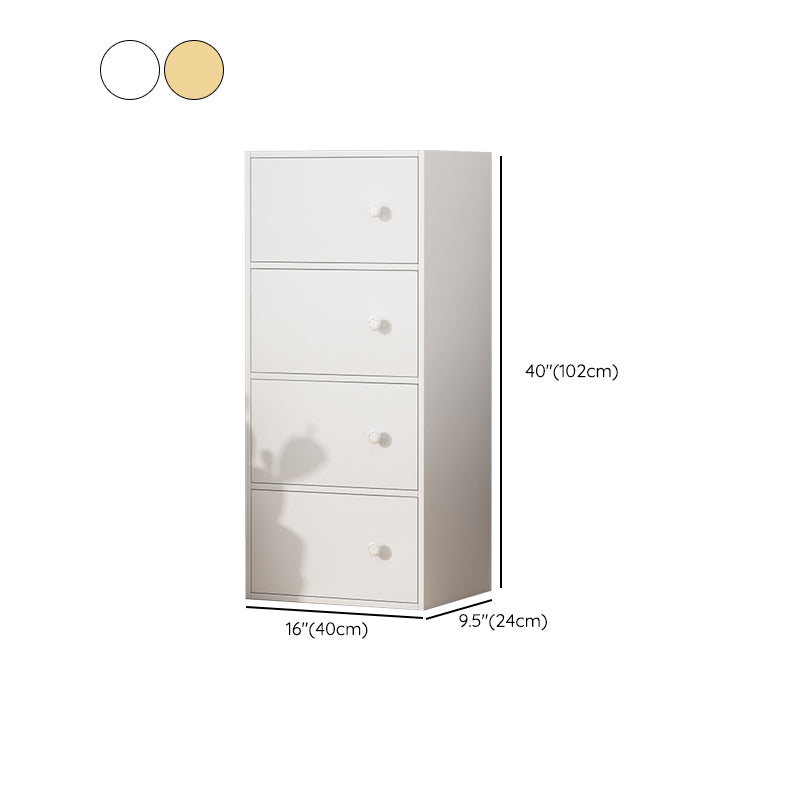 Modern Accent Cabinet Standard No Distressing Wood Cabinet with Doors