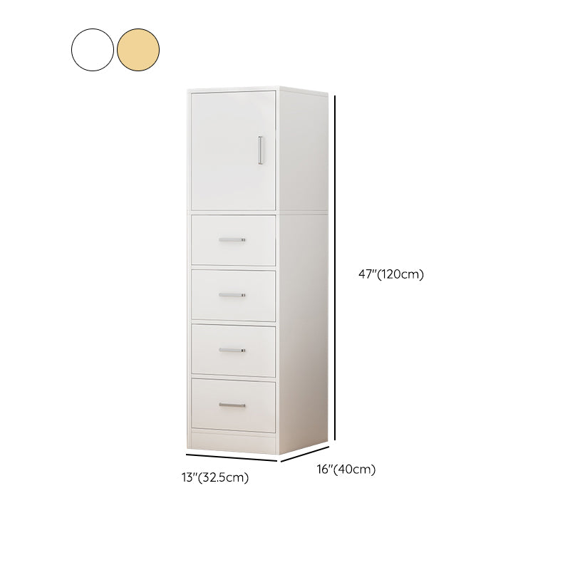 Modern Accent Cabinet Standard No Distressing Wood Cabinet with Doors