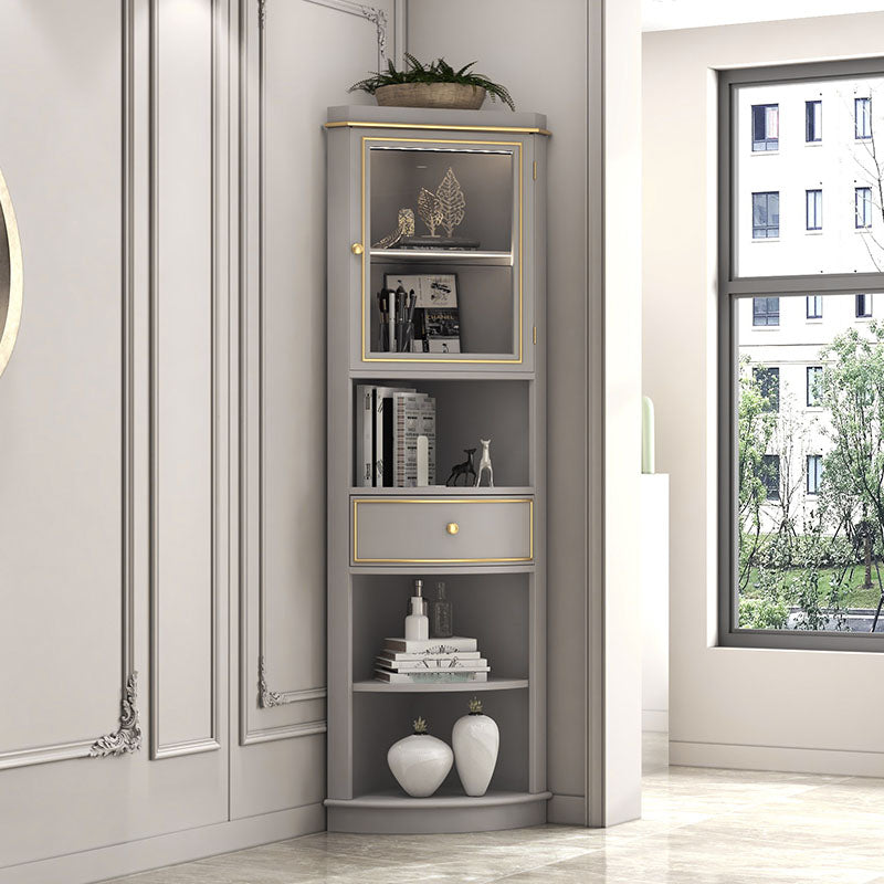 Modern Stain Resistant Chest Solid Wood Side Cabinet with Drawer