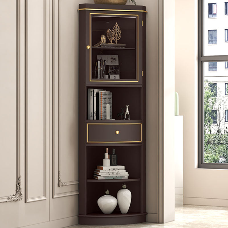 Modern Stain Resistant Chest Solid Wood Side Cabinet with Drawer