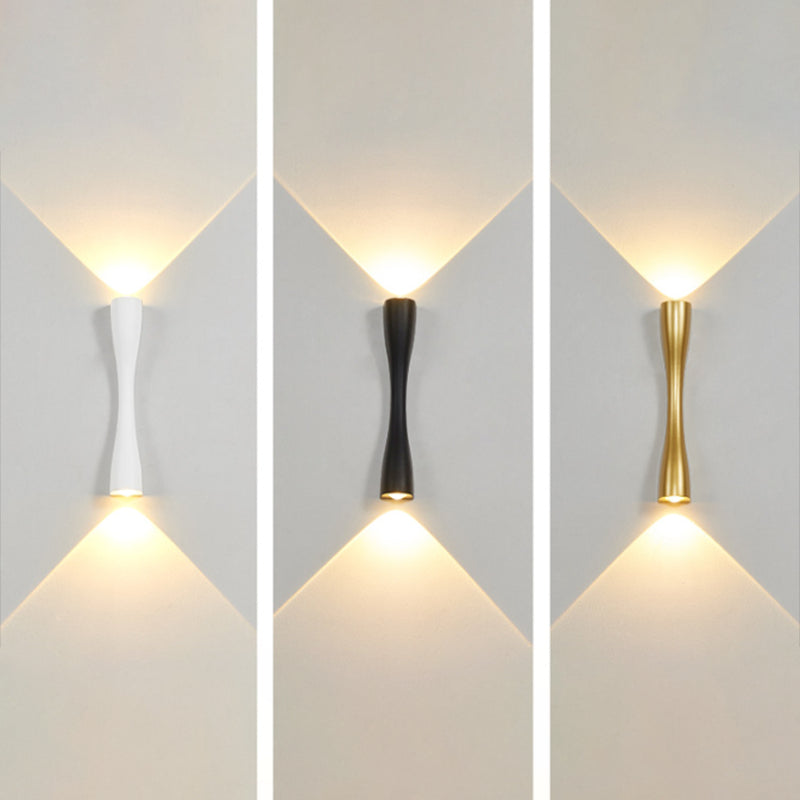 Geometric Wall Light Fixture Simplicity Metal Wall Sconce for Bedroom