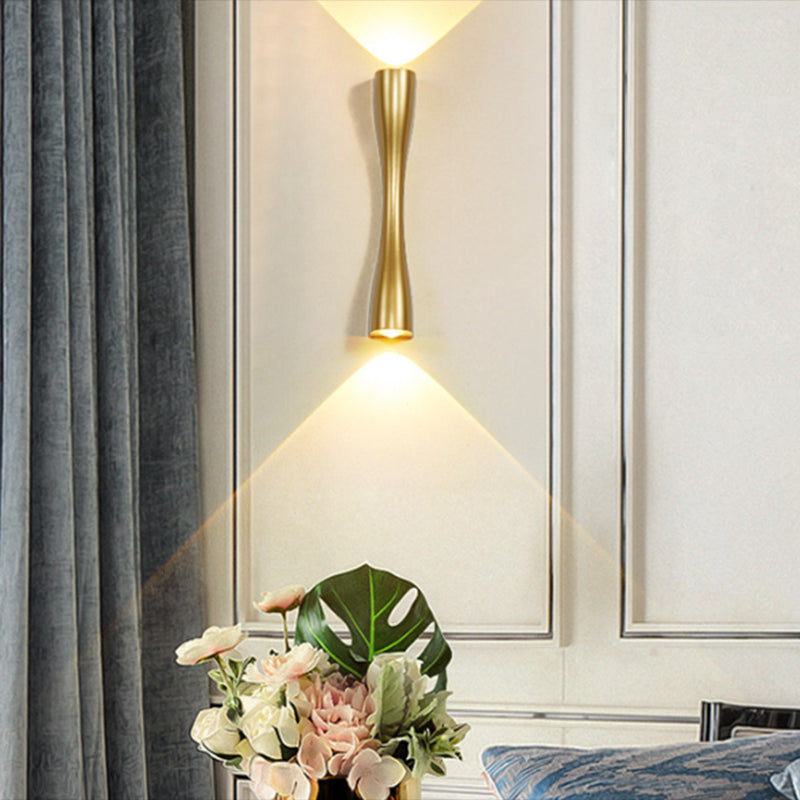 Geometric Wall Light Fixture Simplicity Metal Wall Sconce for Bedroom