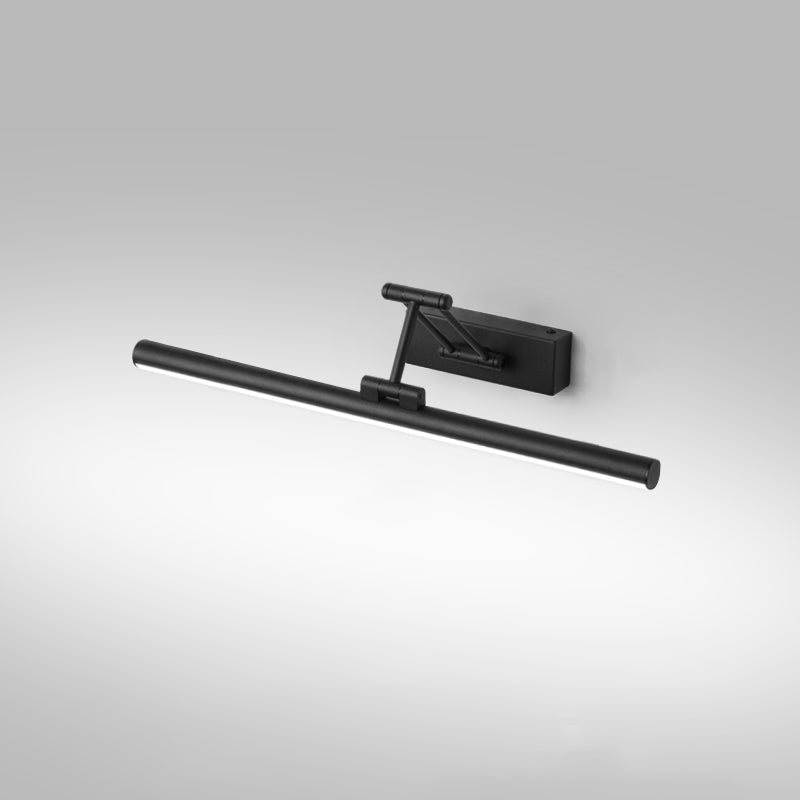 Modern Simple Metal Vanity Light Cylinder Shape Scalable Vanity Lamp for Shower Room