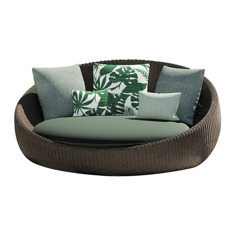 Outdoor Aluminum Frame Sofa Contemporary Water UV Resistant Patio Sofa