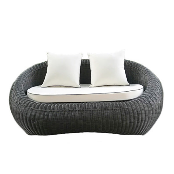Contemporary Metal Patio Daybed Water Resistant and UV Resistant Patio Daybed