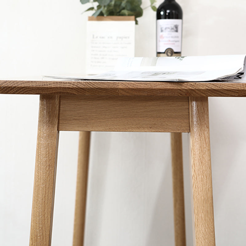 Solid Wood Counter Height Dining Table Modern Patio Bar Table