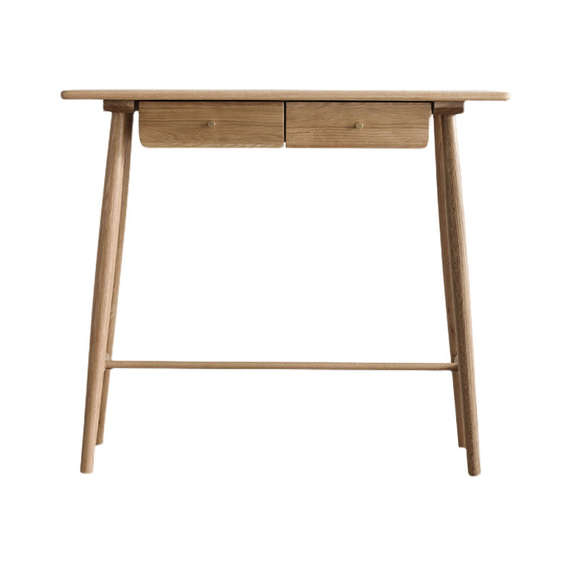 Modern Pub Height Dining Table Natural Oak Counter Height Table