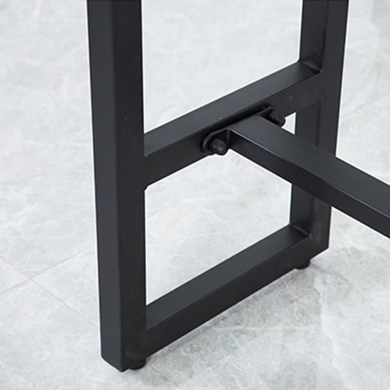 Industrial Style Pub Dining Set 1/2/5/9 Pcs Rectangular Solid Wood Pub Set for Home