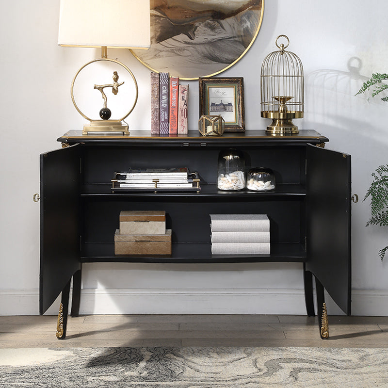 Traditional Storage Chest Dresser Bedroom Solid Wood Storage Chest with Drawers