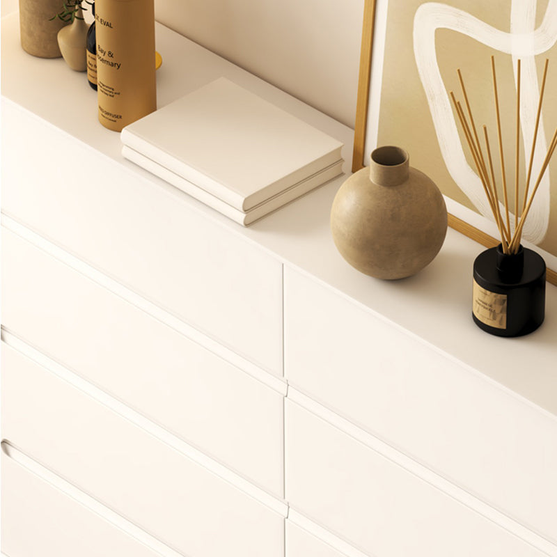 Wooden Storage Chest Dresser Modern Storage Chest with 8 Drawers