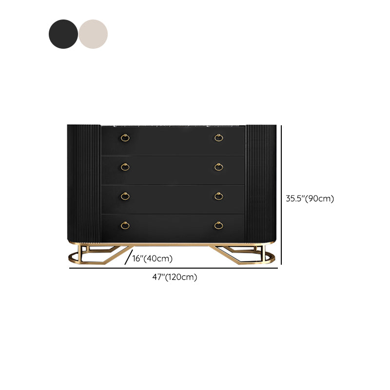 Modern Storage Chest Stone Storage Chest Dresser with Drawers