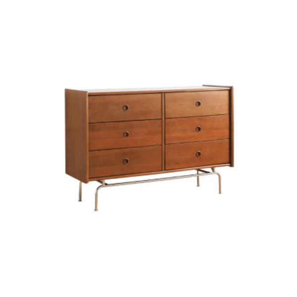 Brown Storage Chest Wooden Storage Chest Dresser with Drawers