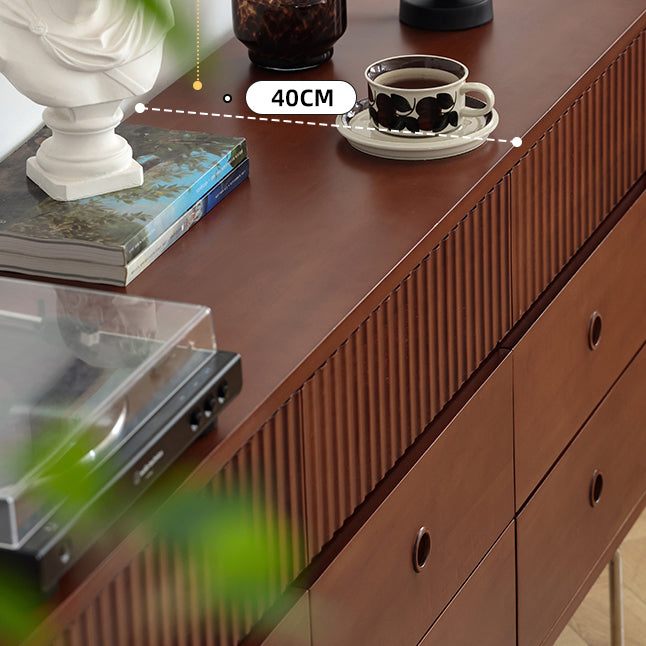 Brown Storage Chest Wooden Storage Chest Dresser with Drawers