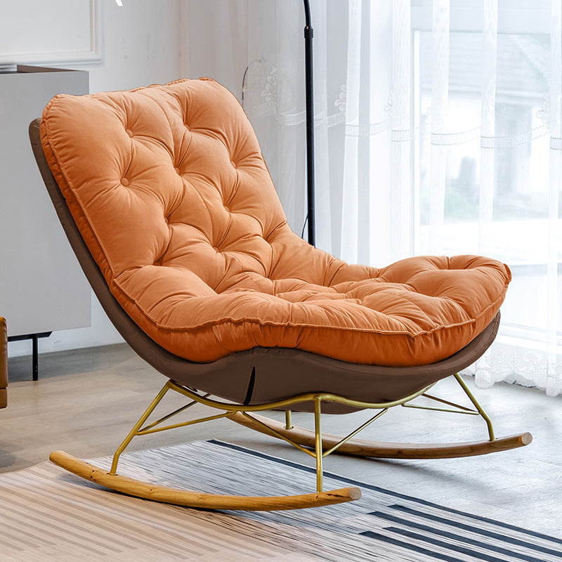 Light Luxury Modern Home Lazy Sofa Chair Lounge Leisure Chaise Rocking Chair