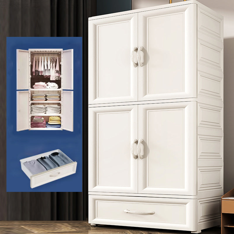 Rectangular Plastic Storage Cabinet Teen Style Bedroom Wardrobe