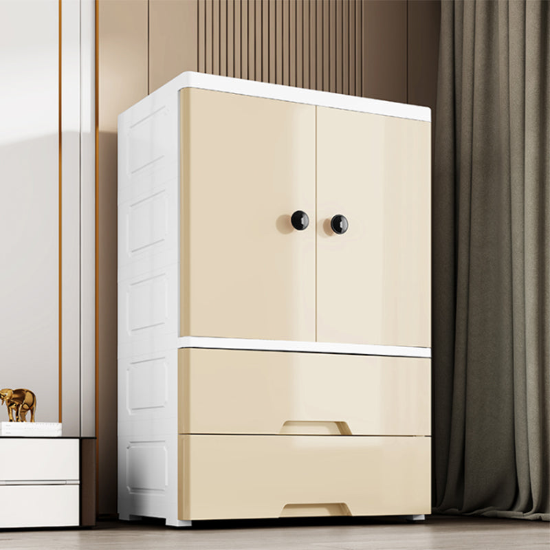 Rectangular Plastic Storage Cabinet Teen Style Bedroom Wardrobe