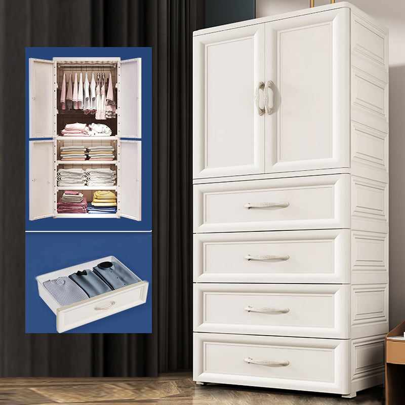 Rectangular Plastic Storage Cabinet Teen Style Bedroom Wardrobe