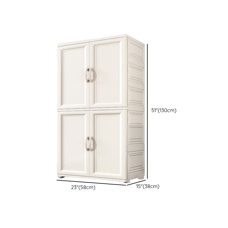 Rectangular Plastic Storage Cabinet Teen Style Bedroom Wardrobe