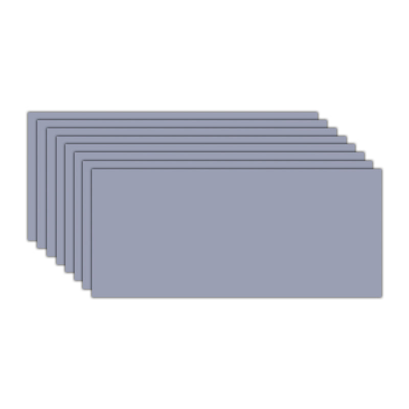 Modern Style Rectangle Floor Tile Pure Color Scratch Resistant Straight Edge Floor Tile