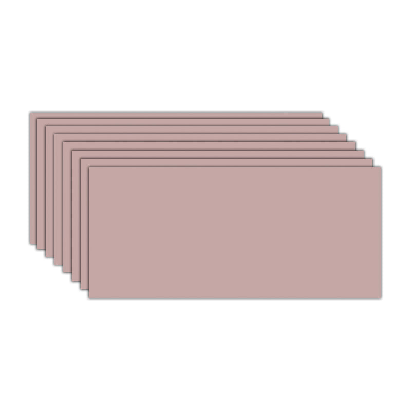 Modern Style Rectangle Floor Tile Pure Color Scratch Resistant Straight Edge Floor Tile