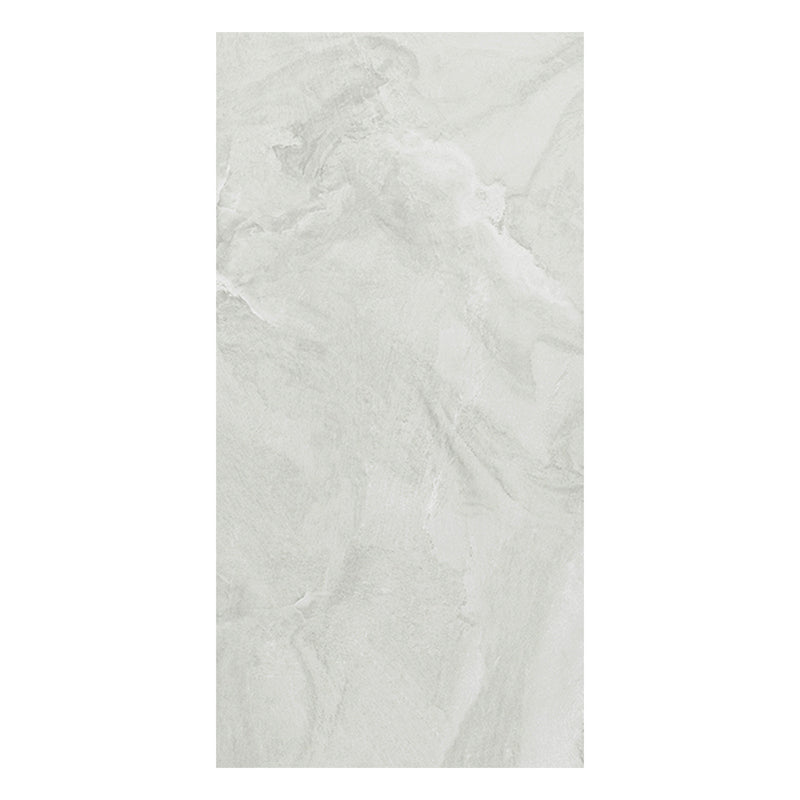 Marble Texture Floor Tile Straight Edge Rectangle Waterproof Floor Tile