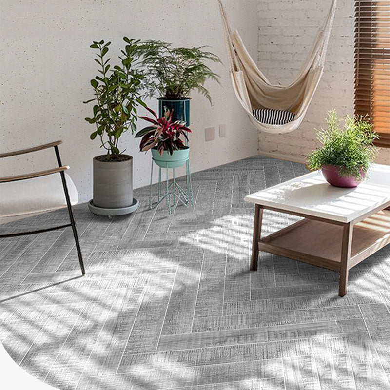 Modern Style Floor Tile Wooden Effect Straight Edge Waterproof Floor Tile