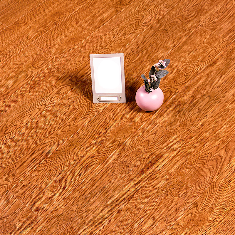 Red Wood Laminate Flooring Scratch Resistance Matte Laminate Plank Flooring