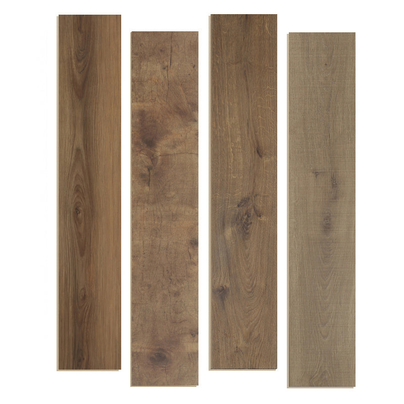 Brown Wood Laminate Flooring Scratch Resistance Matte Laminate Plank Flooring