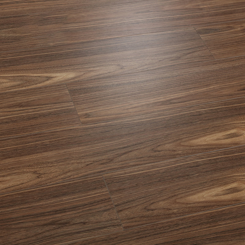 Brown Wood Laminate Flooring Scratch Resistance Matte Laminate Plank Flooring