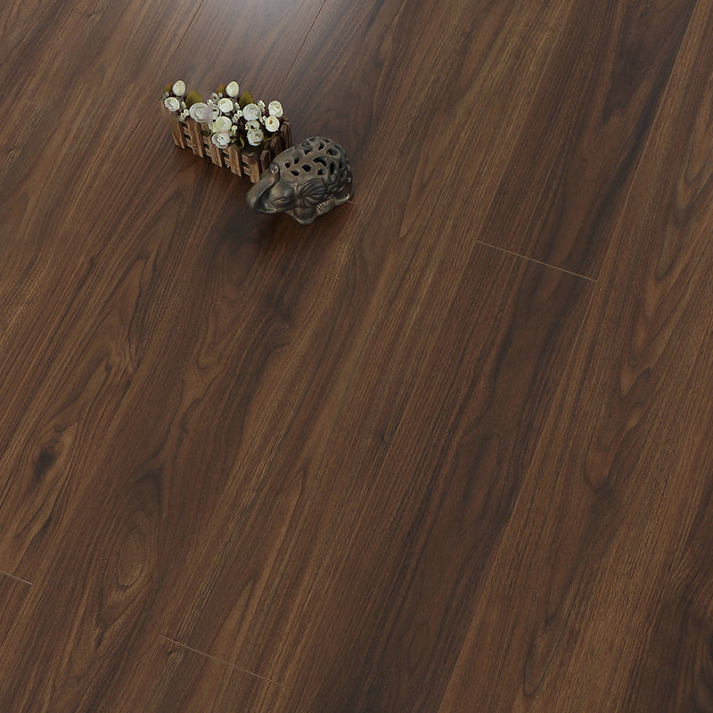 Brown Wood Laminate Flooring Scratch Resistance Matte Laminate Plank Flooring