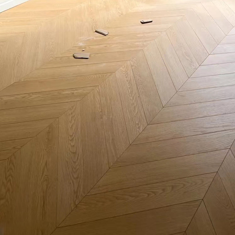 Modern Light Wood Laminate Flooring Scratch Resistance Smooth Laminate Plank Flooring