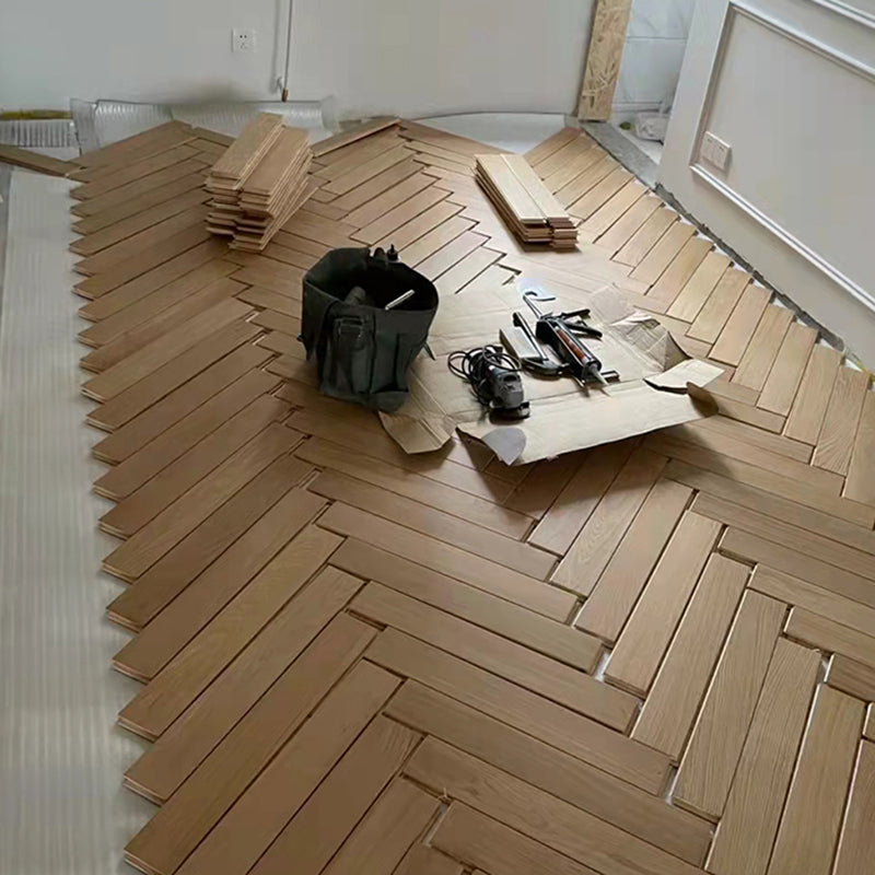 Modern Light Wood Laminate Flooring Scratch Resistance Smooth Laminate Plank Flooring