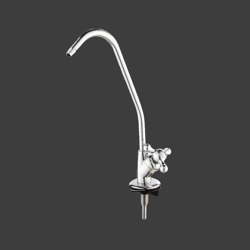 Modern Metal Kitchen Faucet Single Handle One Function Water Faucet