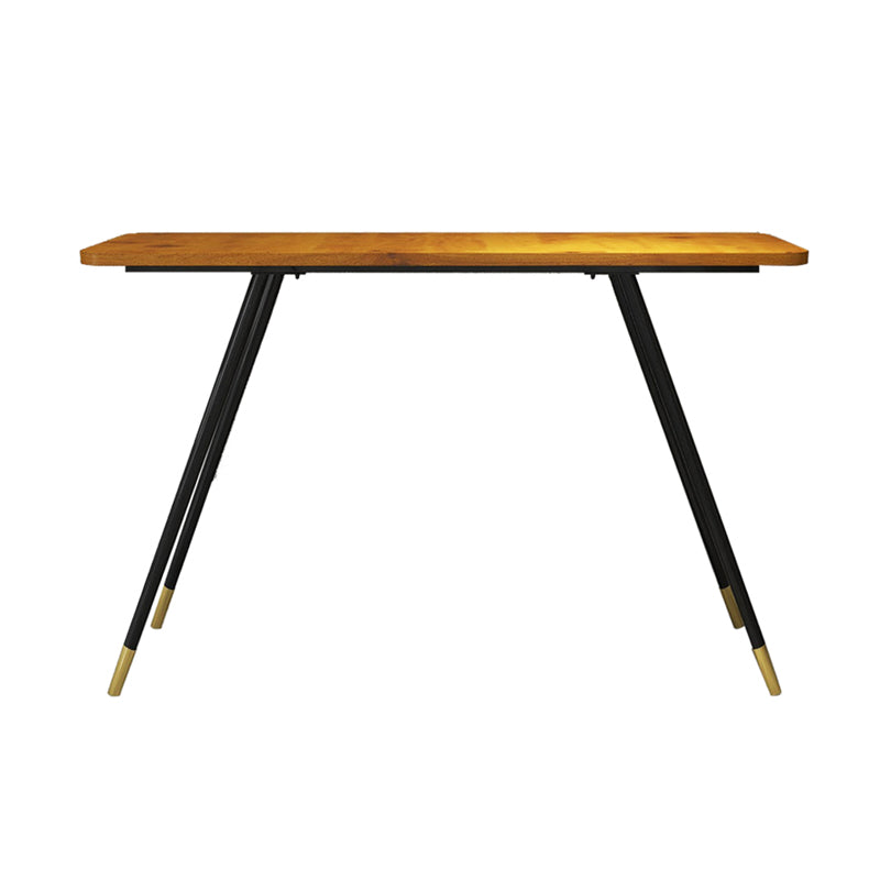 Glam Rectangle Bar Table Set 1/2 Pcs Solid Wood Bar Table Set