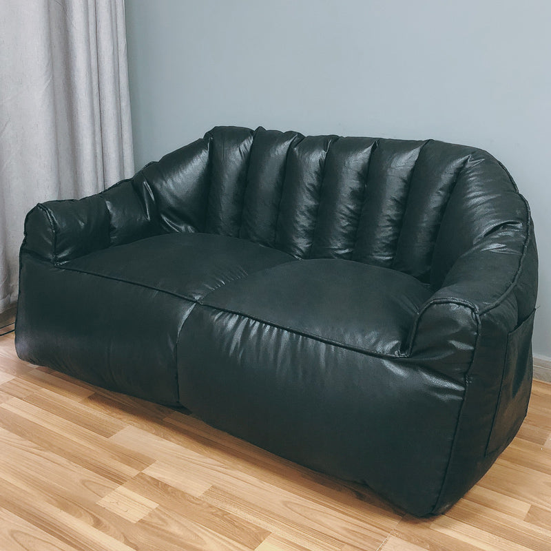 Velvet Loveseat Sofa Flared Apartment Arm Settee for Living Room