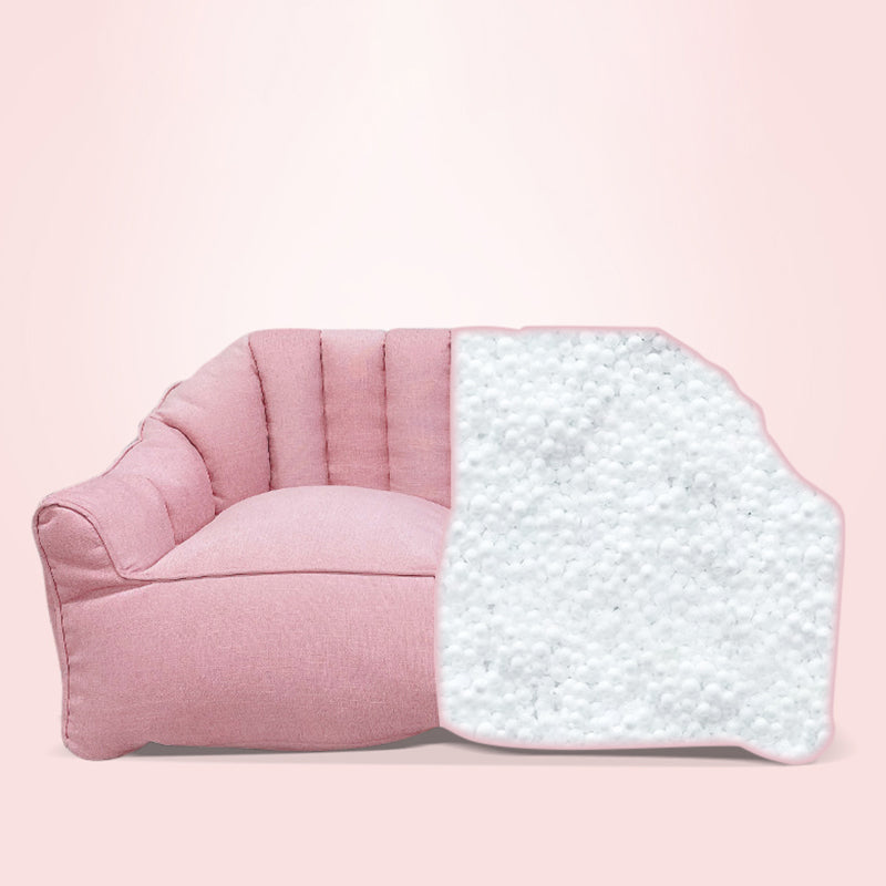 Velvet Loveseat Sofa Flared Apartment Arm Settee for Living Room