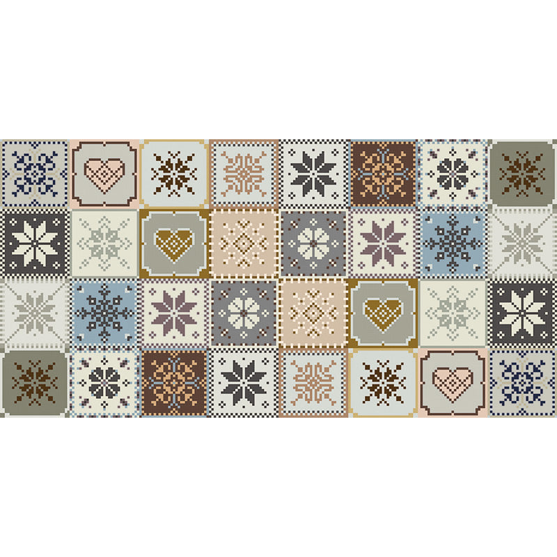 Modern Peel and Stick Wall Tile Mosaic Tile Peel and Stick Tile