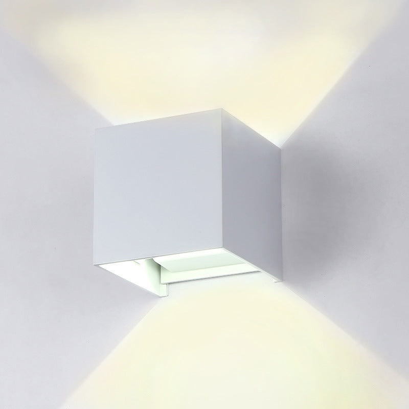 Modern Square Wall Lamp Simplicity Metal Wall Mounted Light Fixture