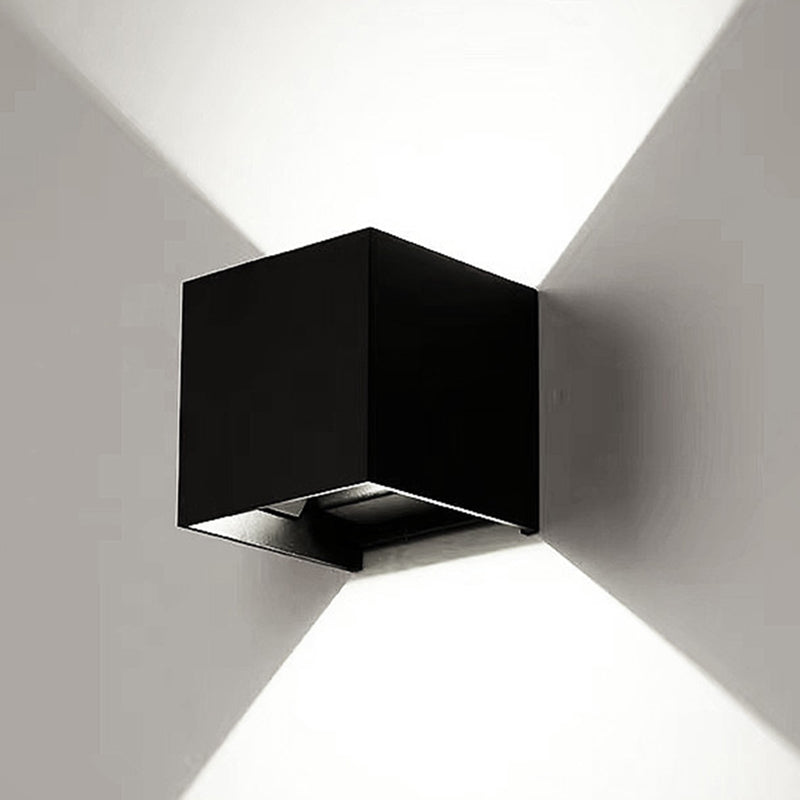 Modern Square Wall Lamp Simplicity Metal Wall Mounted Light Fixture