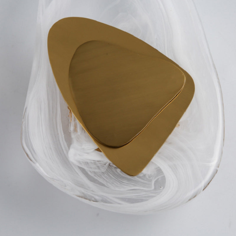 Glass Geometric Wall Mount Lamp Simple 1 Light Wall Mounted Light Fixture