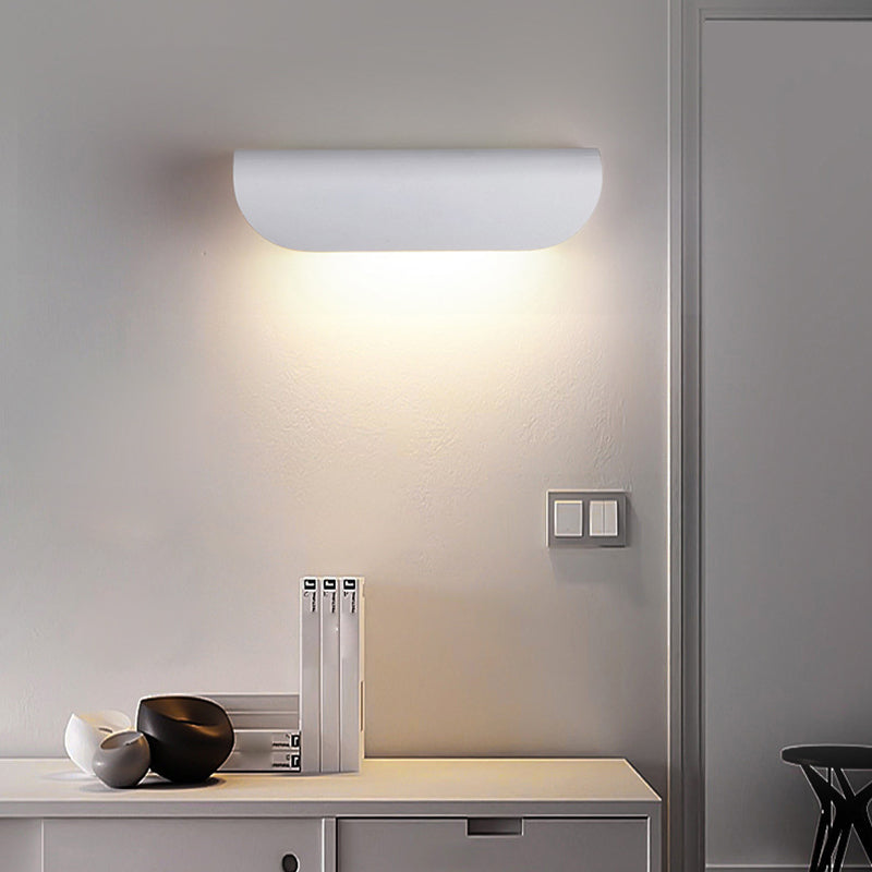 1 Light Geometric Wall Lamp Simplicity Metal Wall Mounted Light Fixture