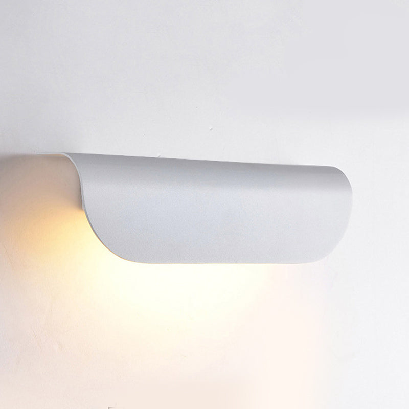 1 Light Geometric Wall Lamp Simplicity Metal Wall Mounted Light Fixture