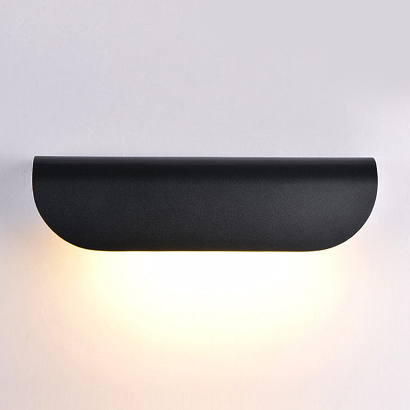 1 Light Geometric Wall Lamp Simplicity Metal Wall Mounted Light Fixture