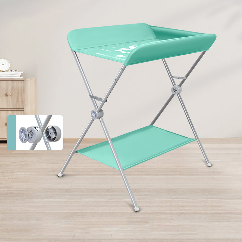 Portable Changing Table Modern Baby Changing Table in Matte Finish