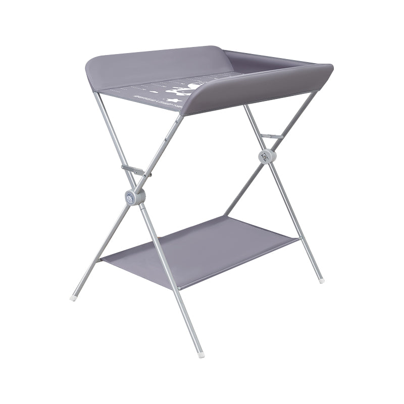 Portable Changing Table Modern Baby Changing Table in Matte Finish