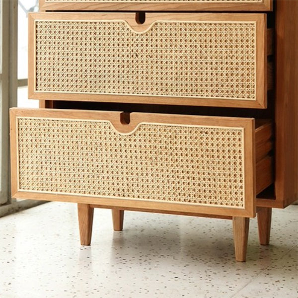 Modern Storage Chest Dresser Wooden Storage Chest with Drawers