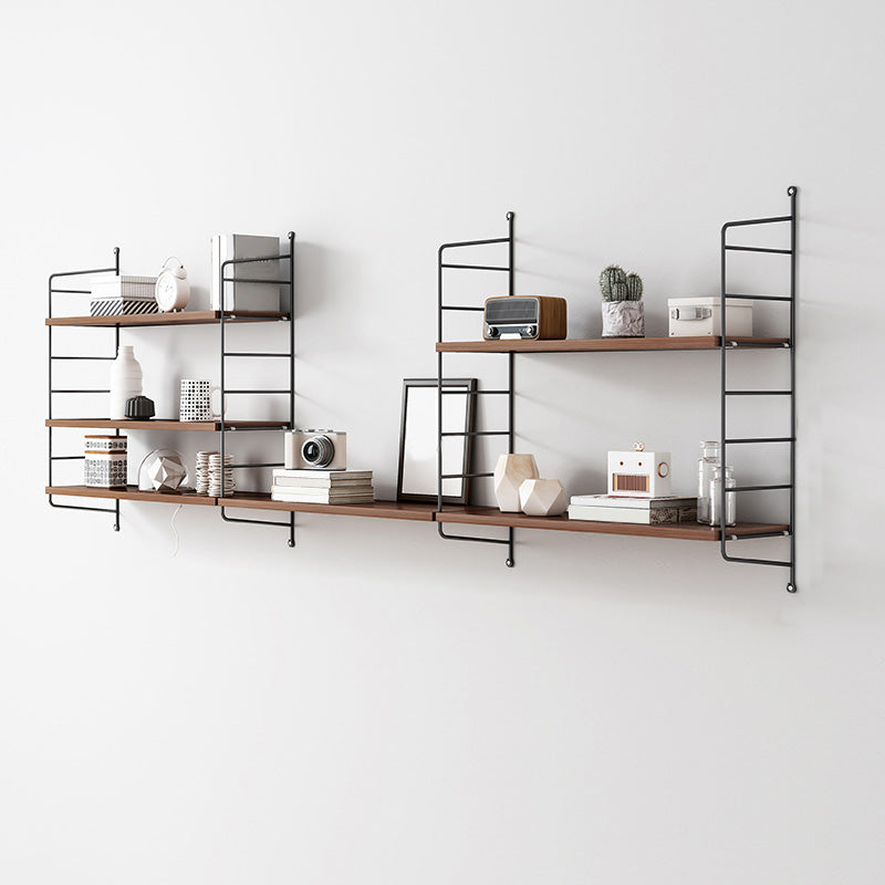 Contemporary Book Display Steel Bookshelf Scratch Resistant Floating
