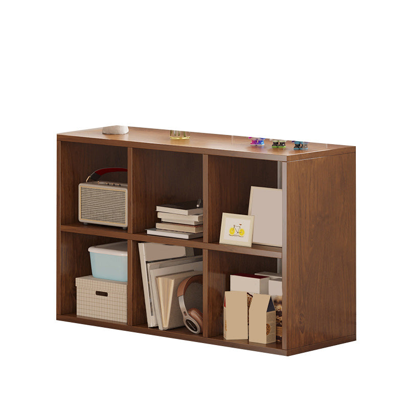 Wood Cubby Storage Bookcase Contemporary Children's Storage Bookcase