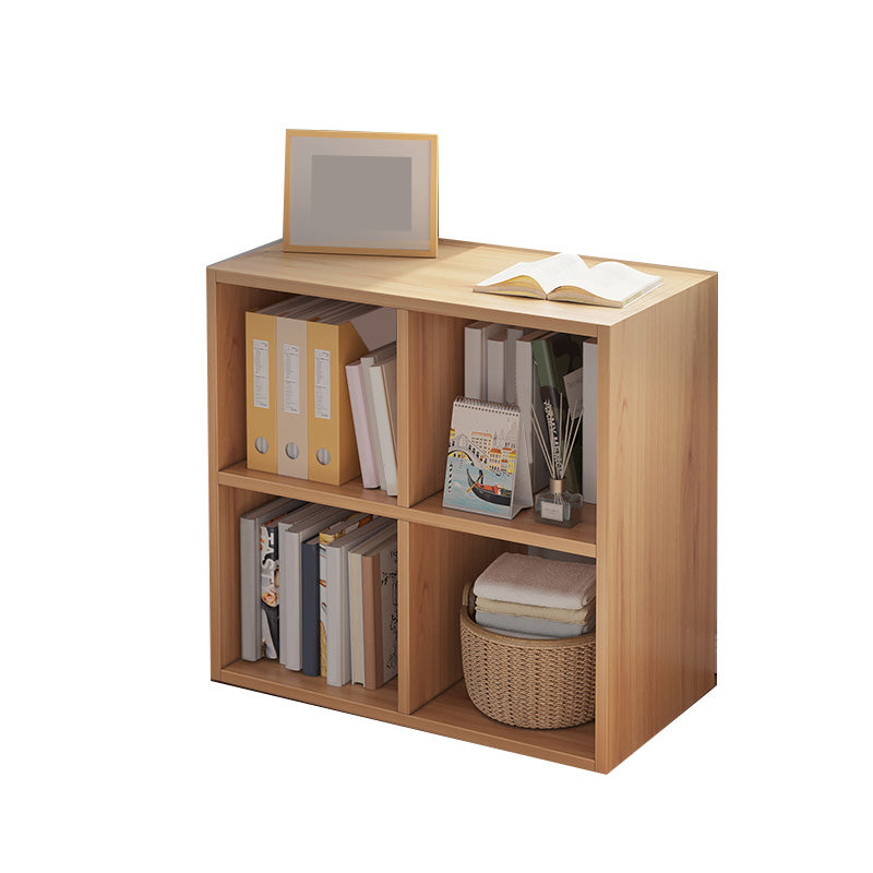 Wood Cubby Storage Bookcase Contemporary Children's Storage Bookcase