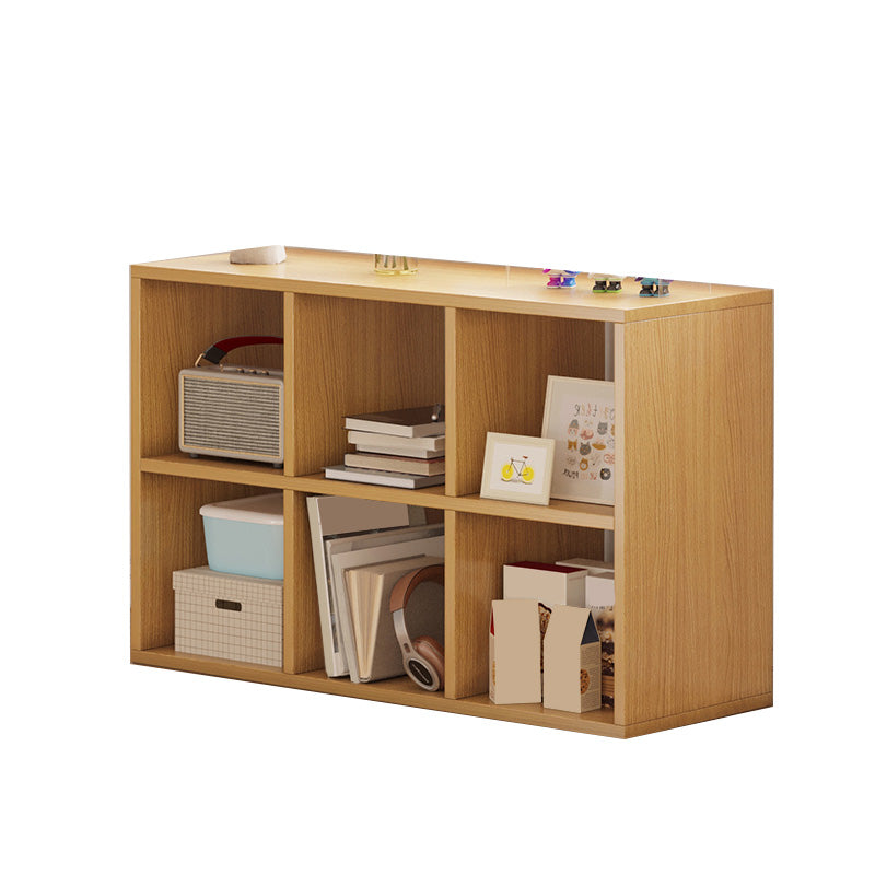 Wood Cubby Storage Bookcase Contemporary Children's Storage Bookcase